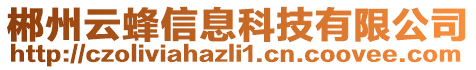 郴州云蜂信息科技有限公司