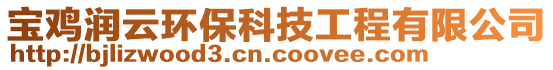 寶雞潤云環(huán)保科技工程有限公司