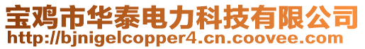 寶雞市華泰電力科技有限公司