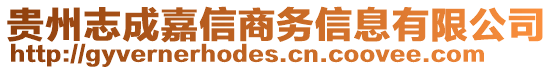 貴州志成嘉信商務(wù)信息有限公司