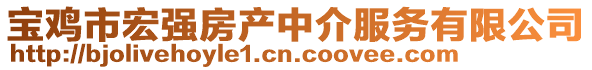 寶雞市宏強房產中介服務有限公司