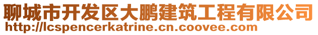 聊城市開發(fā)區(qū)大鵬建筑工程有限公司