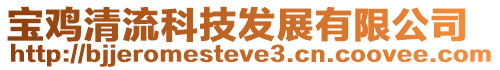 寶雞清流科技發展有限公司