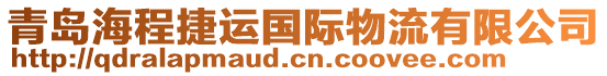 青島海程捷運國際物流有限公司