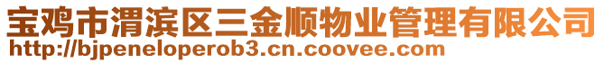 寶雞市渭濱區(qū)三金順物業(yè)管理有限公司