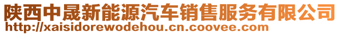 陜西中晟新能源汽車銷售服務(wù)有限公司