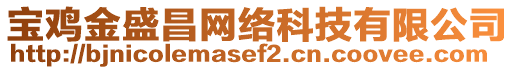 寶雞金盛昌網(wǎng)絡(luò)科技有限公司