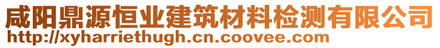 咸陽鼎源恒業(yè)建筑材料檢測(cè)有限公司