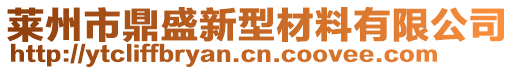 萊州市鼎盛新型材料有限公司