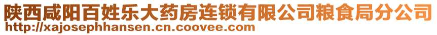 陜西咸陽百姓樂大藥房連鎖有限公司糧食局分公司