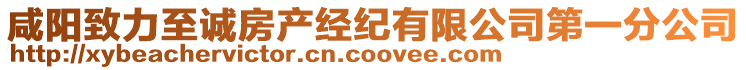 咸陽致力至誠房產經紀有限公司第一分公司