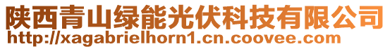 陜西青山綠能光伏科技有限公司