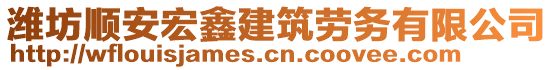 濰坊順安宏鑫建筑勞務有限公司