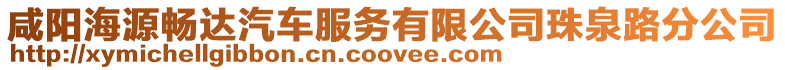 咸陽海源暢達(dá)汽車服務(wù)有限公司珠泉路分公司