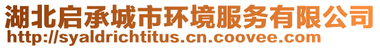 湖北啟承城市環(huán)境服務(wù)有限公司