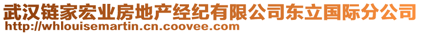 武漢鏈家宏業(yè)房地產(chǎn)經(jīng)紀(jì)有限公司東立國(guó)際分公司