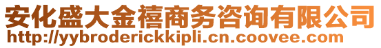 安化盛大金禧商務咨詢有限公司