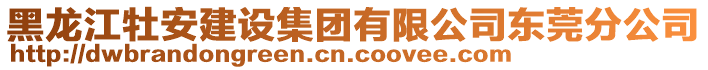 黑龍江牡安建設(shè)集團(tuán)有限公司東莞分公司