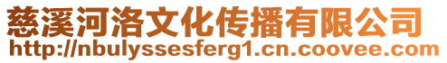 慈溪河洛文化傳播有限公司