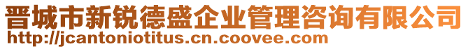 晉城市新銳德盛企業(yè)管理咨詢有限公司