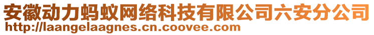 安徽動力螞蟻網(wǎng)絡科技有限公司六安分公司