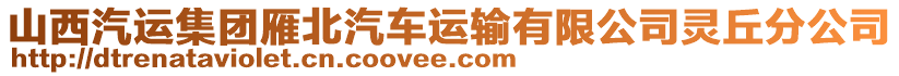 山西汽運(yùn)集團(tuán)雁北汽車(chē)運(yùn)輸有限公司靈丘分公司