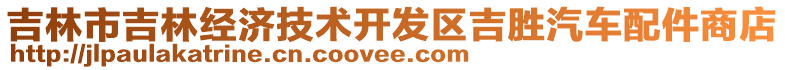 吉林市吉林經(jīng)濟技術(shù)開發(fā)區(qū)吉勝汽車配件商店