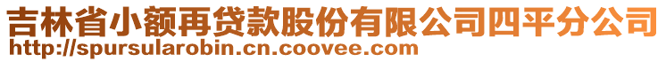 吉林省小額再貸款股份有限公司四平分公司