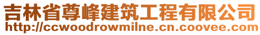 吉林省尊峰建筑工程有限公司