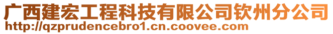 廣西建宏工程科技有限公司欽州分公司