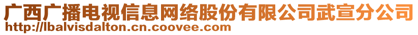 廣西廣播電視信息網(wǎng)絡(luò)股份有限公司武宣分公司