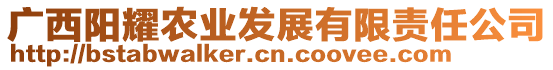 廣西陽耀農(nóng)業(yè)發(fā)展有限責(zé)任公司