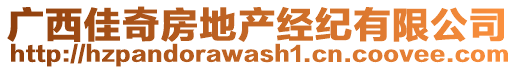 廣西佳奇房地產(chǎn)經(jīng)紀(jì)有限公司