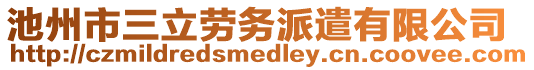 池州市三立勞務派遣有限公司