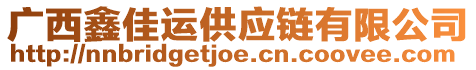 廣西鑫佳運供應鏈有限公司