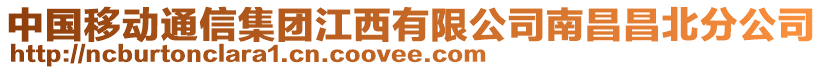 中國移動通信集團(tuán)江西有限公司南昌昌北分公司