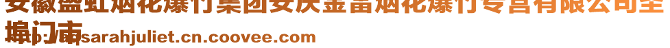 安徽盛虹煙花爆竹集團(tuán)安慶金雷煙花爆竹專營(yíng)有限公司圣
埠門市