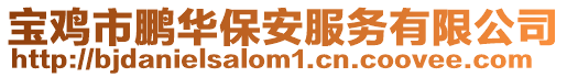 寶雞市鵬華保安服務(wù)有限公司