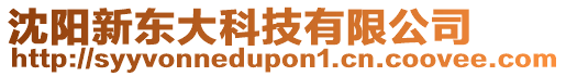 沈陽(yáng)新東大科技有限公司