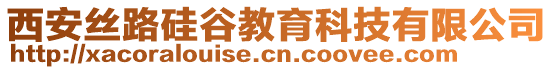 西安絲路硅谷教育科技有限公司