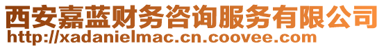 西安嘉藍(lán)財(cái)務(wù)咨詢(xún)服務(wù)有限公司