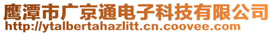 鷹潭市廣京通電子科技有限公司