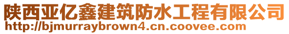 陜西亞億鑫建筑防水工程有限公司