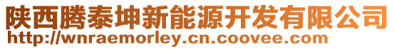 陜西騰泰坤新能源開發有限公司