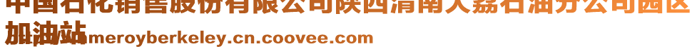 中國(guó)石化銷(xiāo)售股份有限公司陜西渭南大荔石油分公司園區(qū)
加油站