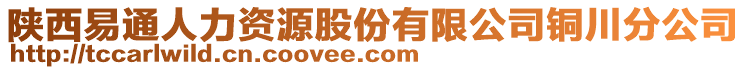 陜西易通人力資源股份有限公司銅川分公司