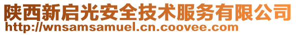 陜西新啟光安全技術(shù)服務(wù)有限公司