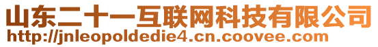 山東二十一互聯(lián)網(wǎng)科技有限公司