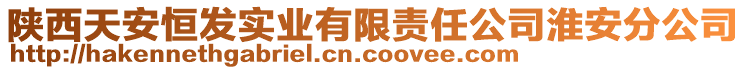 陜西天安恒發(fā)實(shí)業(yè)有限責(zé)任公司淮安分公司