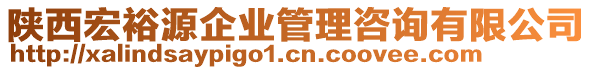 陜西宏裕源企業(yè)管理咨詢有限公司